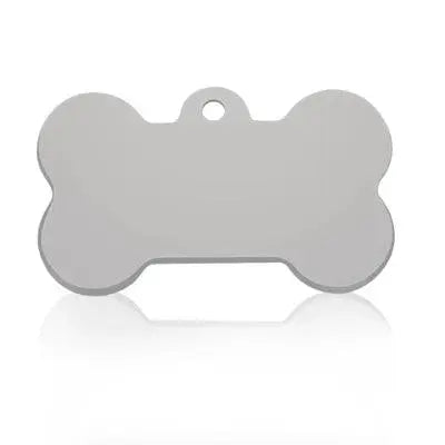 Custom Dog Cat ID Tag Engraved Personalized Pet Collar Charm Name Pendant Bone Keyring Necklace Puppy Accessory Dropshipping - petguardiansupplies