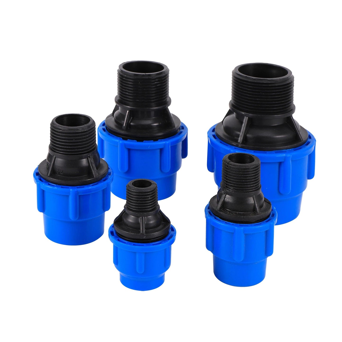 One-Way Quick Connector Connection 3/8" Hose Garden Watering Hose Connector Gardening Tools and Equipment Agriculture Tools 1 Pc - petguardiansupplies