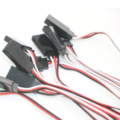 10pcs/lot 10cm 15CM 30CM 50CM 100CM RC Servo Extension Cord Cable Wire 150mm Lead JR Wholesale - petguardiansupplies