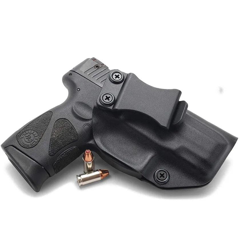 Inside the Waistband IWB Kydex Left Gun Holster For Taurus PT111 PT140 G2 Millenium G2C Glock 19 23 25 32 Concealed Carry - petguardiansupplies