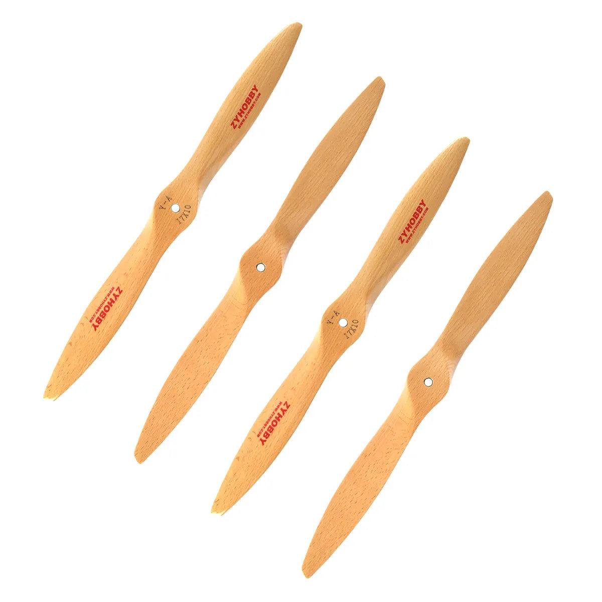 ZYHOBBY CW Wooden Propeller For Gasoline RC Airplane 16x6 16x8 16x10 18x8 18x10 19x8 19x10 20x8 20x10 21x10 22x8 22x10 - petguardiansupplies