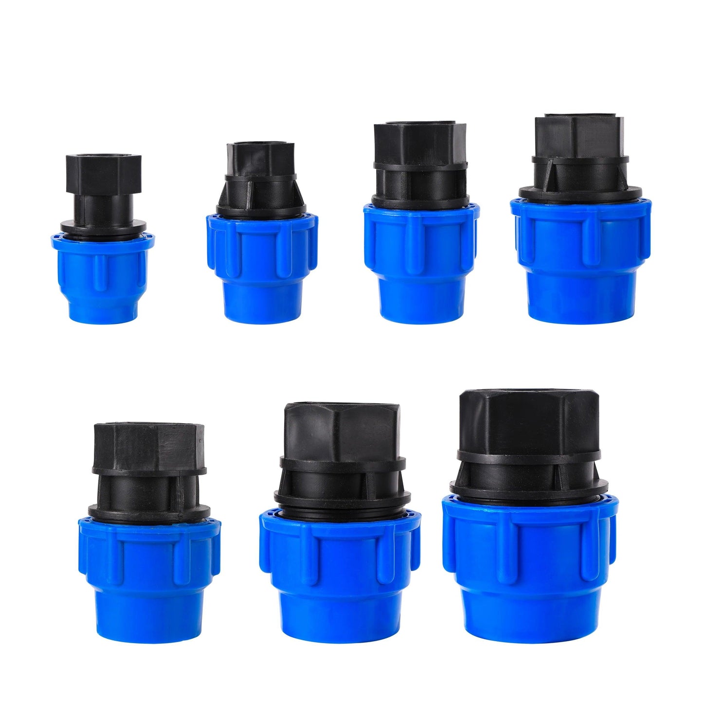 1/2"-3/4"-1" Hose Splitters Irrigation Adapter 4-way Water Hose Connectors European standard Female Thread Tap Connectors 1 Pc - petguardiansupplies