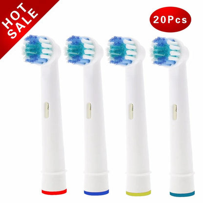 Brush Heads for Oral-B Electric Toothbrush Fit Advance Power/Pro Health/Triumph/3D Excel/Vitality Precision Clean - petguardiansupplies