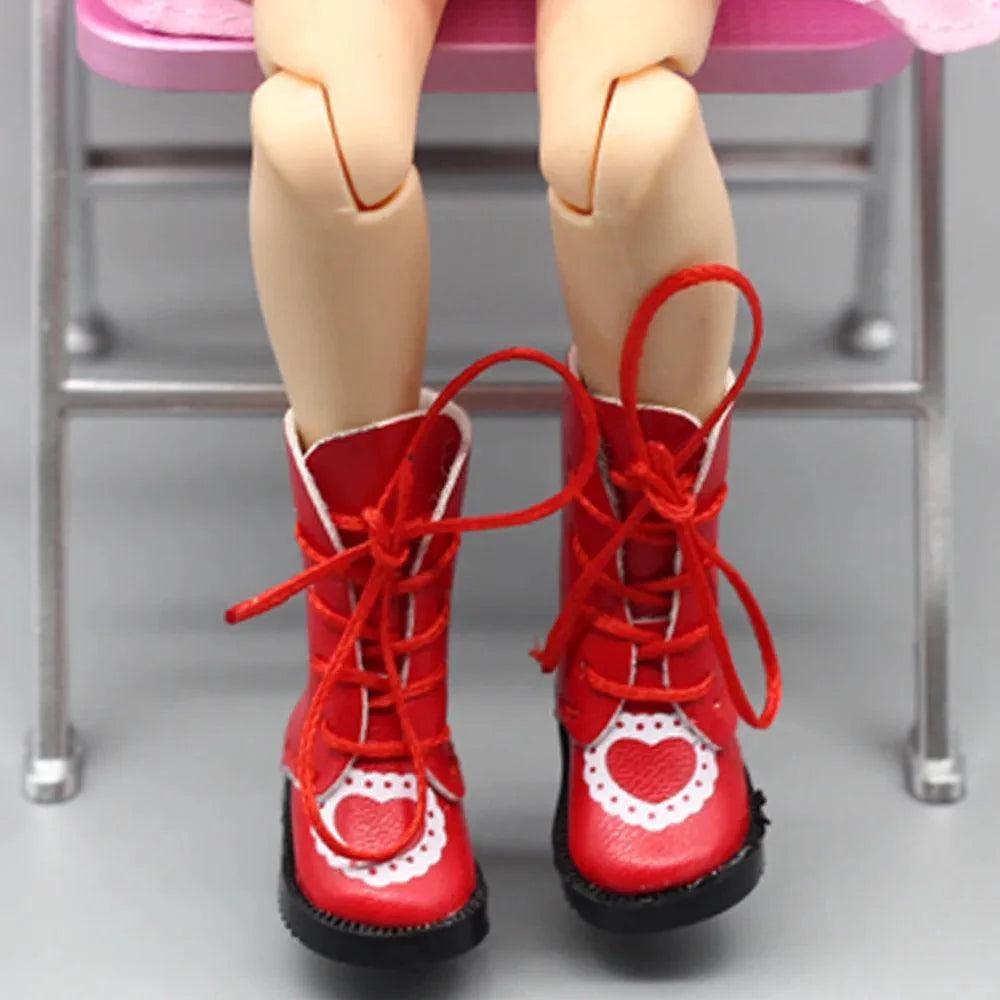 30cm 1/6 JOINT body blyth doll fabric shoes with five differents color for suitable for 1/6 JOINT body - petguardiansupplies