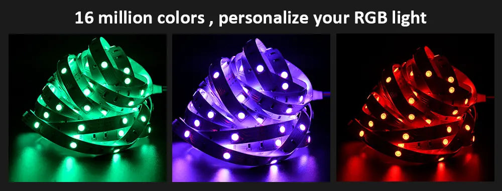 LED Strip Lights - Colour Changing Home LED lighting with Music Sync - petguardiansupplies