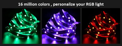 LED Strip Lights - Colour Changing Home LED lighting with Music Sync - petguardiansupplies