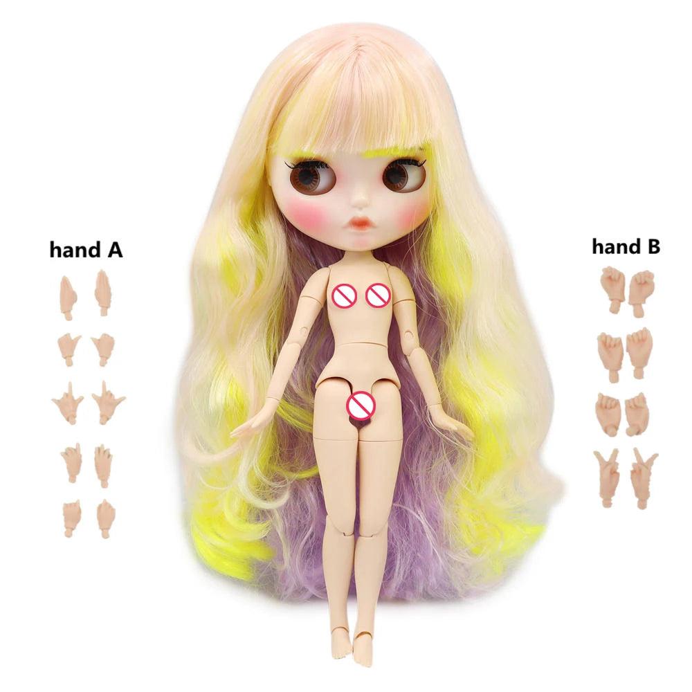 ICY DBS Blyth Doll 1/6 Joint Body DIY BJD toys Fashion Dolls girl gift Special Offer on sale with hand set A&B - petguardiansupplies