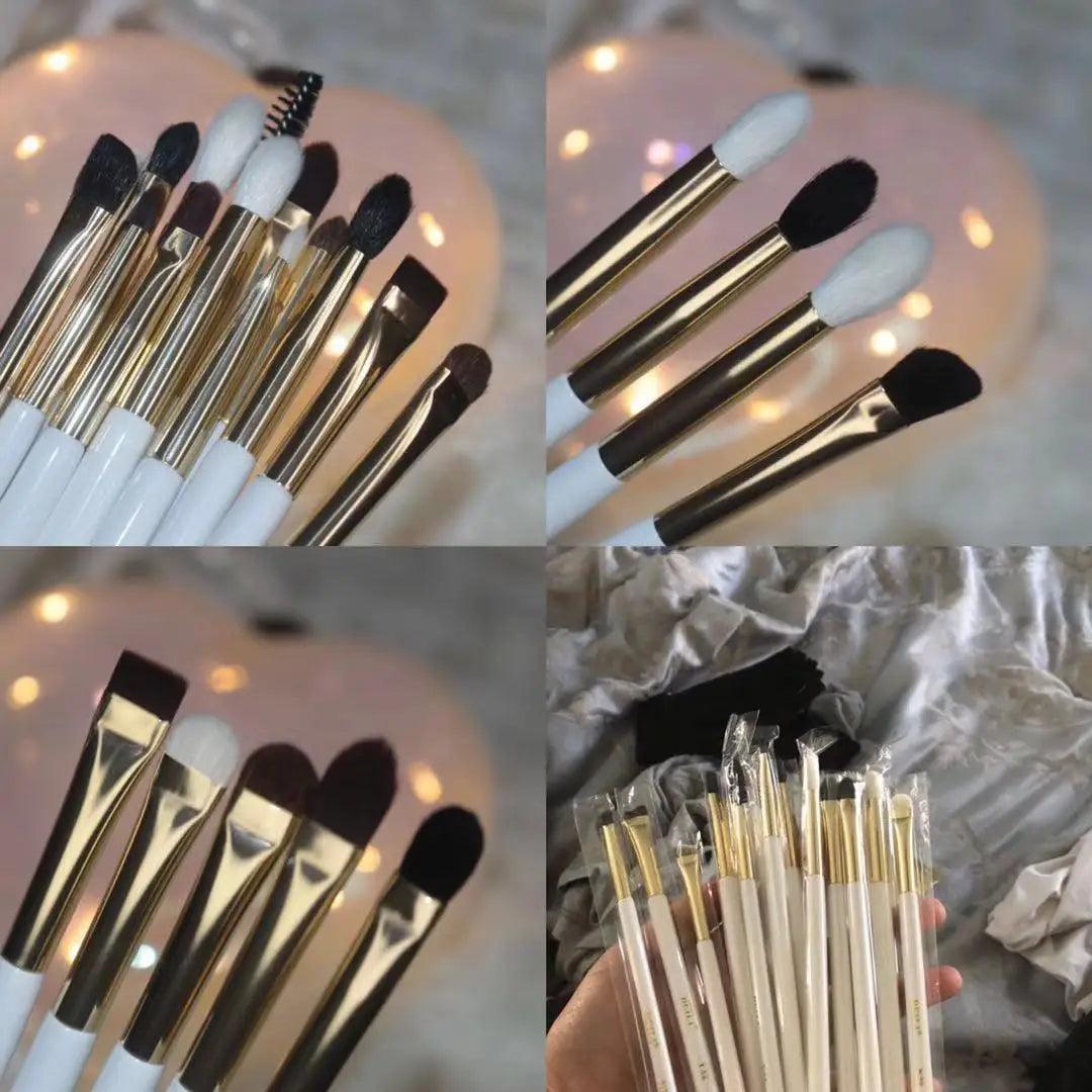 BEILI Black 10-19Pcs Makeup Brushes Natural Synthetic Hair Eyeshadow Blending Eyeliner Makeup Brush Set косметика - petguardiansupplies