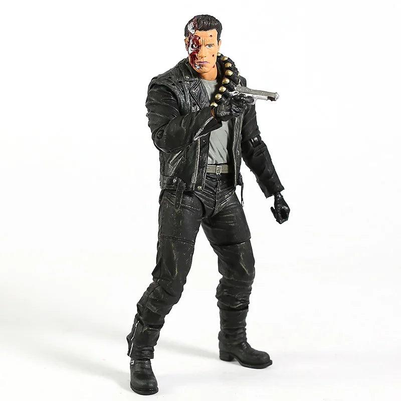 NECA Terminator 2: Judgment Day T-800 Arnold Schwarzenegger PVC Action Figure Collectible Model Toy 7" 18cm - petguardiansupplies