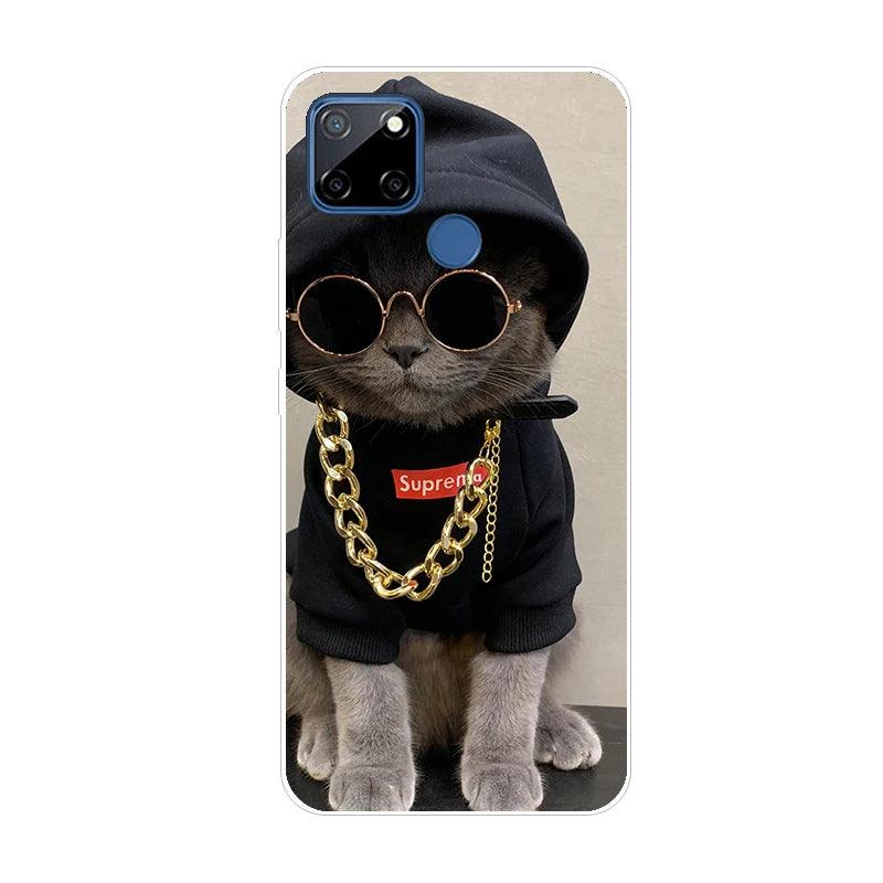 Case For Realme 7i Global Case Realme 7i RMX2193 Soft TPU Silicone Back Cover For OPPO Realme 7i RMX2103 Cool Fashion Phone Capa - petguardiansupplies