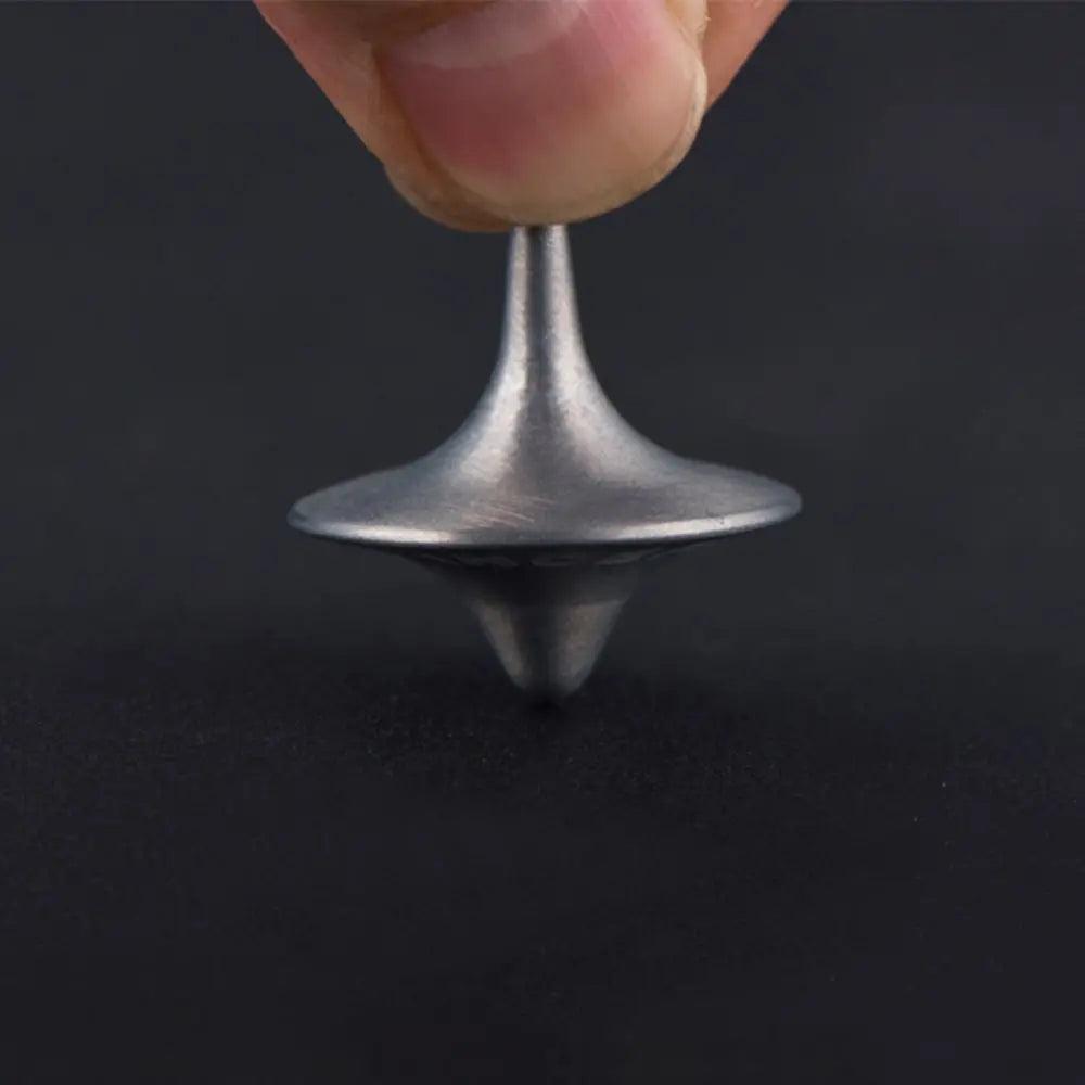 Metal Gyro Great Accurate Silver Spinning Top Hot Movie Totem Print Spinning Top apda7a08 - petguardiansupplies