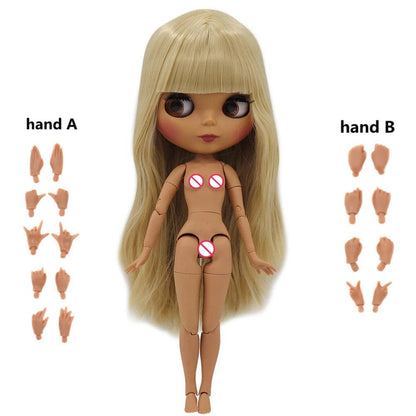 ICY DBS Blyth Doll 1/6 Joint Body DIY BJD toys Fashion Dolls girl gift Special Offer on sale with hand set A&B - petguardiansupplies