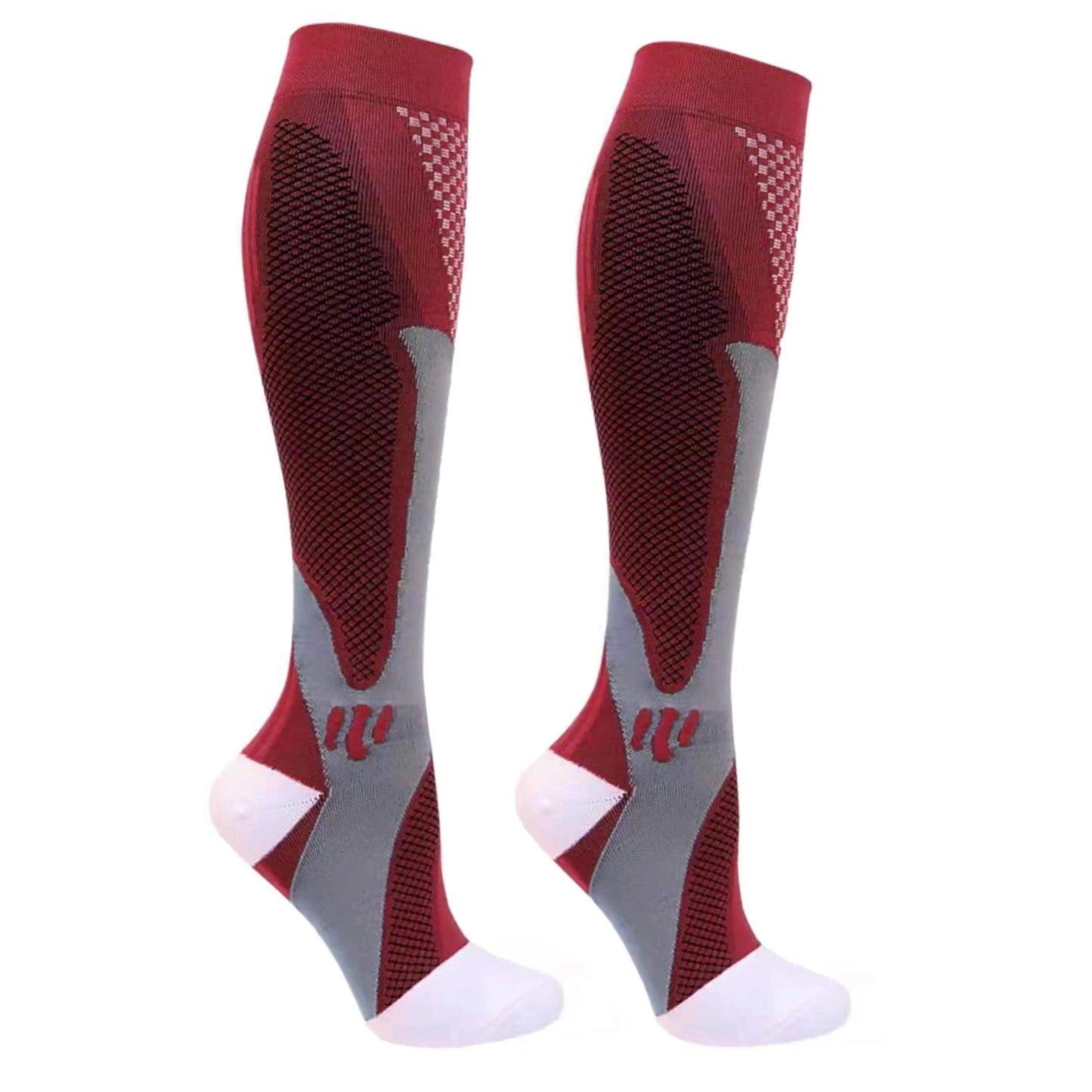 Large Size XXL Compression Stockings Fit For Sports Crossfit Golf Tube Outdoor Sports Men Women Compression Socks Knee Stockings - petguardiansupplies