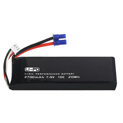 2PCS 7.4V 2700mAh 10C Original Battery for Hubsan H501S H501A H501M H501C X4 RC Quadcopter Spare Parts H501S-14 - petguardiansupplies