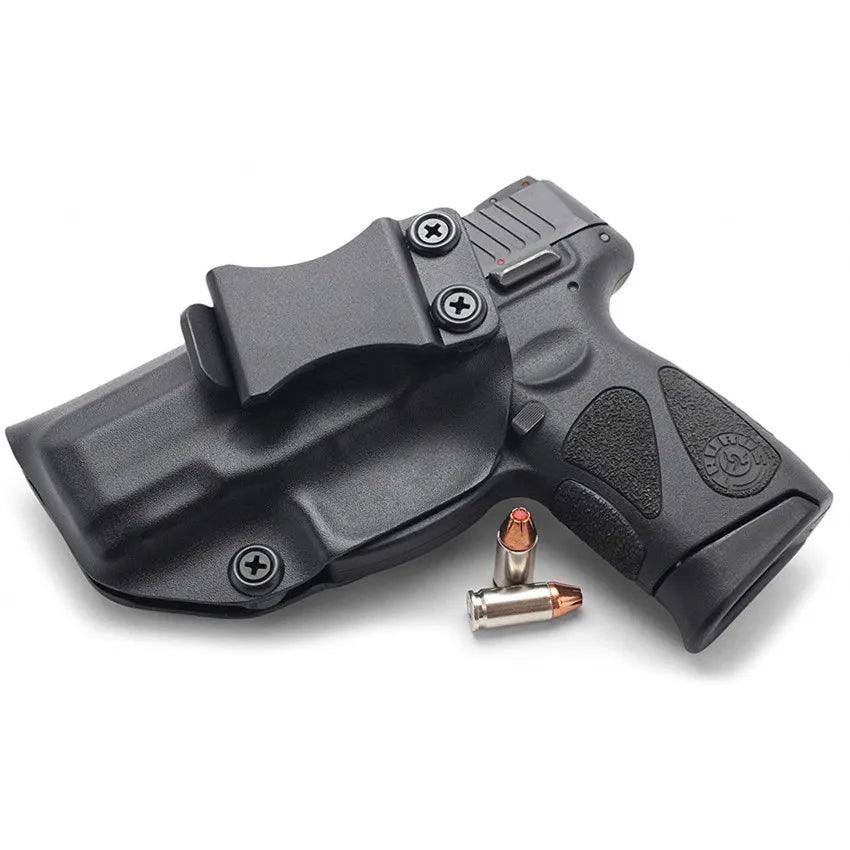 Inside the Waistband IWB Kydex Left Gun Holster For Taurus PT111 PT140 G2 Millenium G2C Glock 19 23 25 32 Concealed Carry - petguardiansupplies