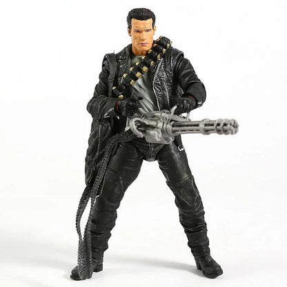 NECA Terminator 2: Judgment Day T-800 Arnold Schwarzenegger PVC Action Figure Collectible Model Toy 7" 18cm - petguardiansupplies