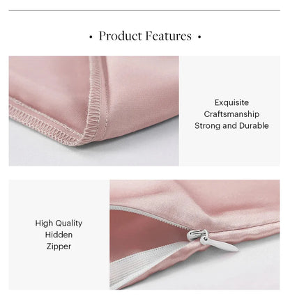 LILYSILK Pure 100 Silk Pillowcase Hair With Hidden Zipper 19 Momme Terse Color For Women Men Kids Girls Luxury Free Shipping - petguardiansupplies