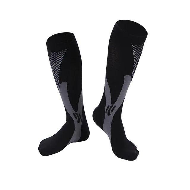 Large Size XXL Compression Stockings Fit For Sports Crossfit Golf Tube Outdoor Sports Men Women Compression Socks Knee Stockings - petguardiansupplies