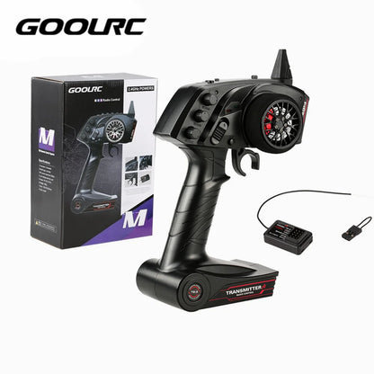 Original High Quality GoolRC TG3 2.4G 3CH RC Transmitter Digital Radio Remote Control Transmitter with Receiver for RC Car Boat - petguardiansupplies