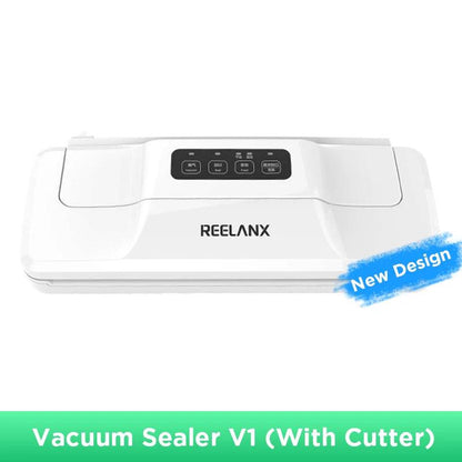 REELANX Vacuum Sealer V1 140W Automatic Vacuum Packing Machine for Food with 15pcs Bags Best Vacuum Packer Sealing Packaging - petguardiansupplies