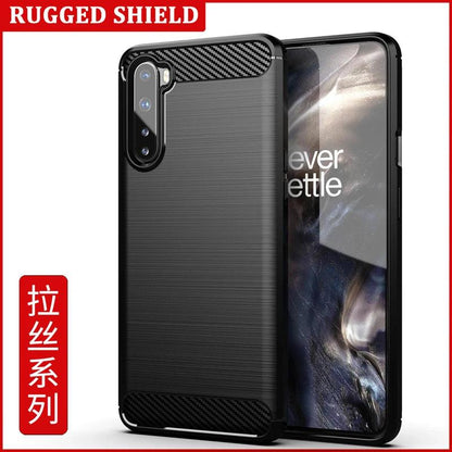 OnePlus Nord 8 NORD Z AC2001 AC2003 Carbon fiber Cover Phone Case Bumper Case for Oneplus 8 Nord Phone Cover Shockproof Bumper - petguardiansupplies