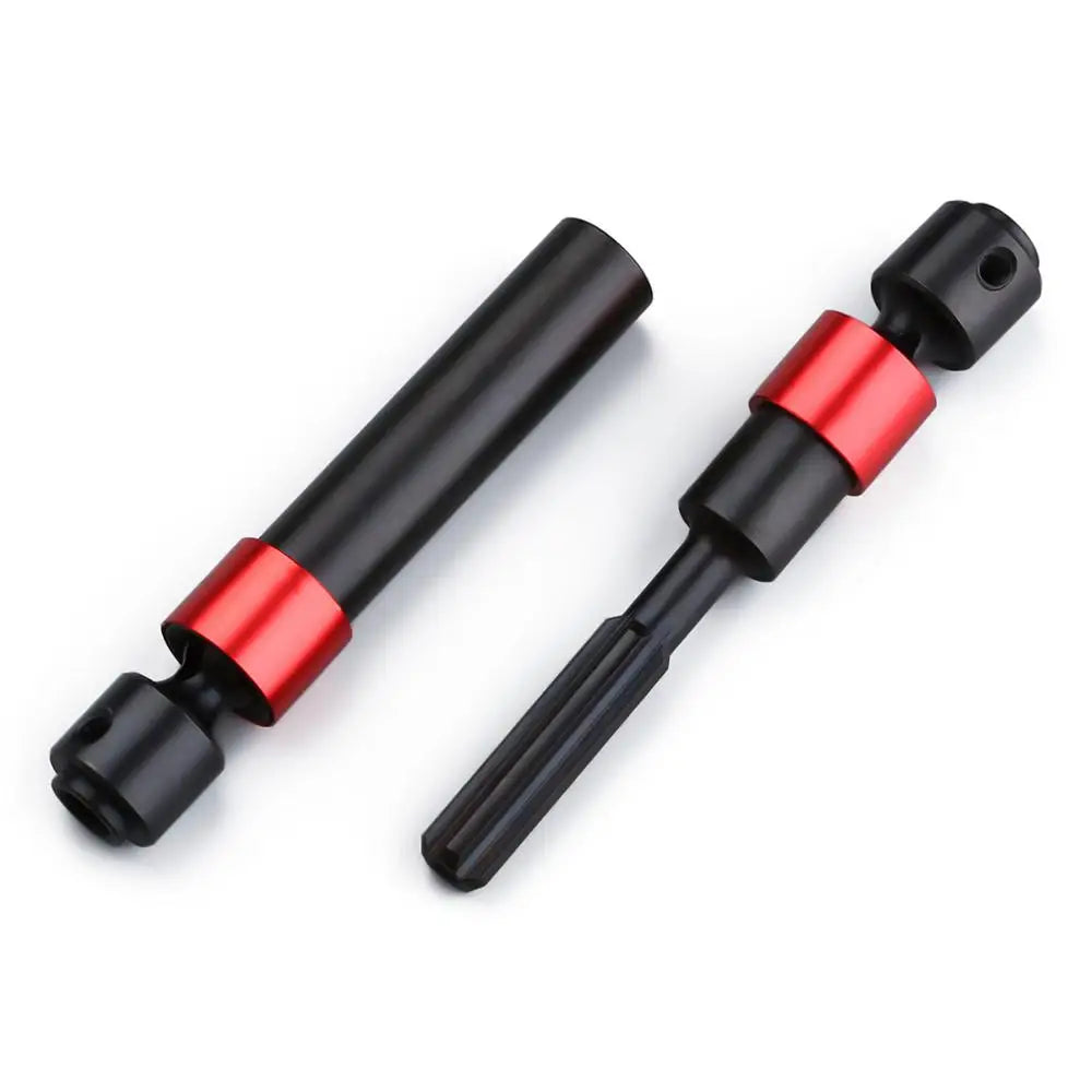 INJORA 2PCS Metal CVD Drive Shaft for 1/10 RC Car Crawler TRX4 TRX-4 Upgrade Parts - petguardiansupplies