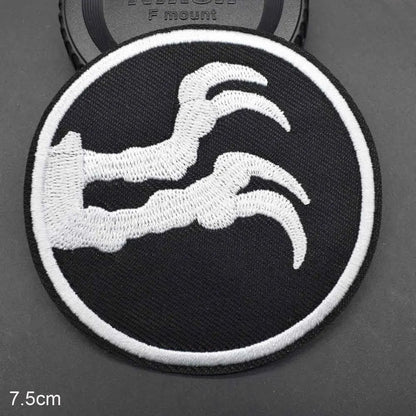 Dinosaur Jurassic Park Embroidered Iron On Clothes Patch For Clothing Stickers Garment Apparel Accessories - petguardiansupplies