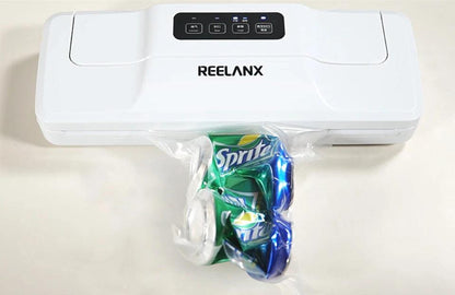 REELANX Vacuum Sealer V1 140W Automatic Vacuum Packing Machine for Food with 15pcs Bags Best Vacuum Packer Sealing Packaging - petguardiansupplies