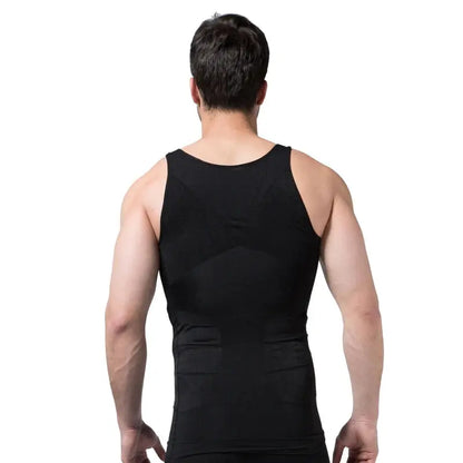 Slimming Vest Men's Slimming Underwear Body Shaper Waist Cincher Corset Men Shaper Vest Body Slimming Tummy Belly Body Shapewear - petguardiansupplies