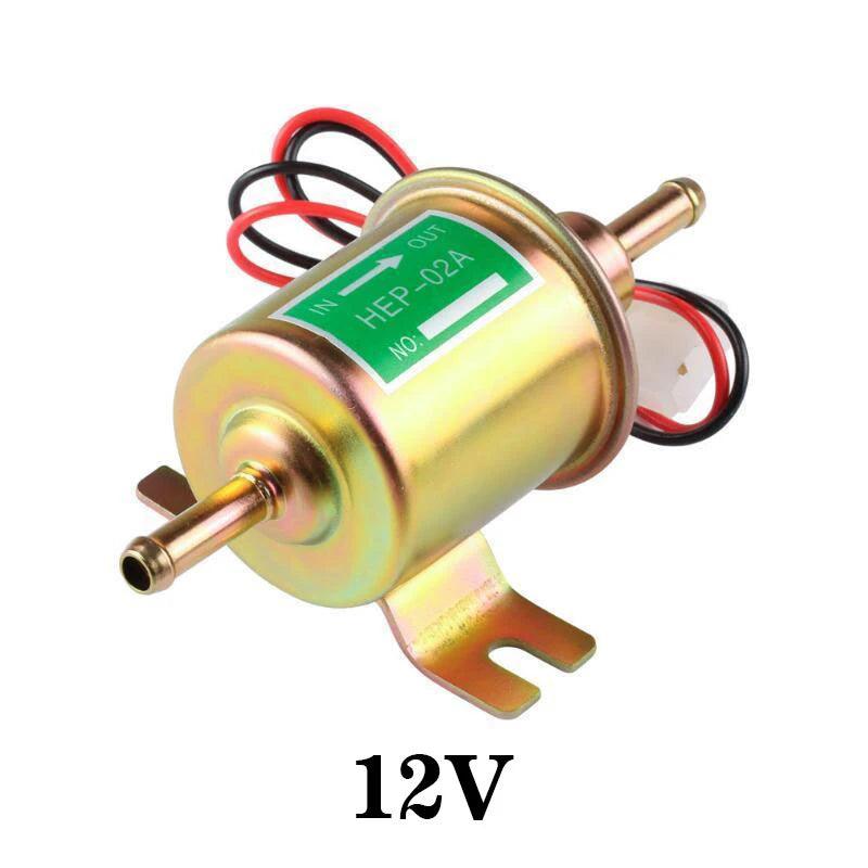 Electric Petrol Pump HEP-02A DC 12V 24V Fuel Pump Low Pressure Car Diesel Gas Pump For Motorcycle TOYOTA Ford Yanmar NISSAN ATV - petguardiansupplies