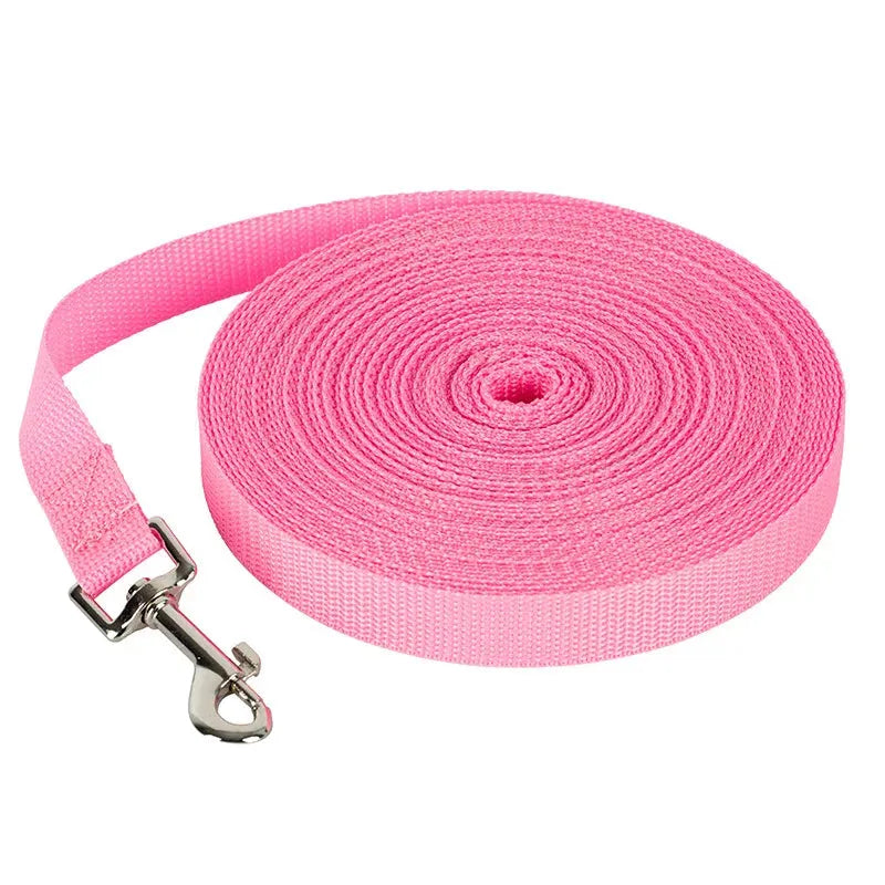 Nylon Dog Training Leashes Pet Supplies Walking Harness Collar Leader Rope For Dogs Cat 1.5M 1.8M 3M 4.5M 6M 10M - petguardiansupplies