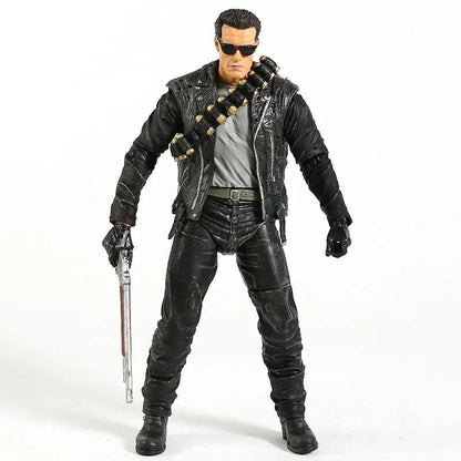 NECA Terminator 2: Judgment Day T-800 Arnold Schwarzenegger PVC Action Figure Collectible Model Toy 7" 18cm - petguardiansupplies