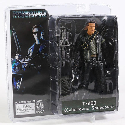 NECA Terminator 2: Judgment Day T-800 Arnold Schwarzenegger PVC Action Figure Collectible Model Toy 7" 18cm - petguardiansupplies