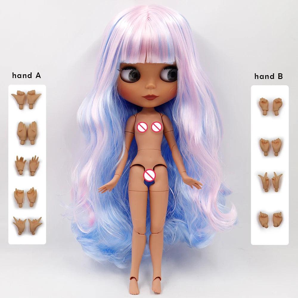 ICY DBS Blyth Doll 1/6 Joint Body DIY BJD toys Fashion Dolls girl gift Special Offer on sale with hand set A&B - petguardiansupplies