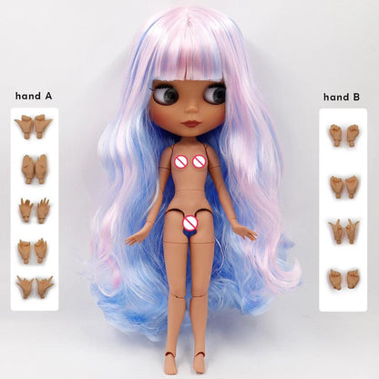 ICY DBS Blyth Doll 1/6 Joint Body DIY BJD toys Fashion Dolls girl gift Special Offer on sale with hand set A&B - petguardiansupplies