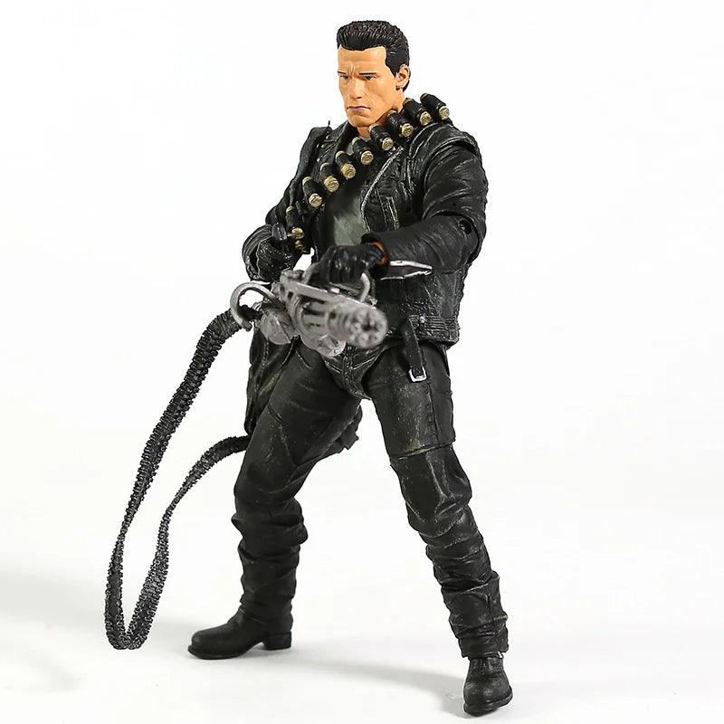 NECA Terminator 2: Judgment Day T-800 Arnold Schwarzenegger PVC Action Figure Collectible Model Toy 7" 18cm - petguardiansupplies