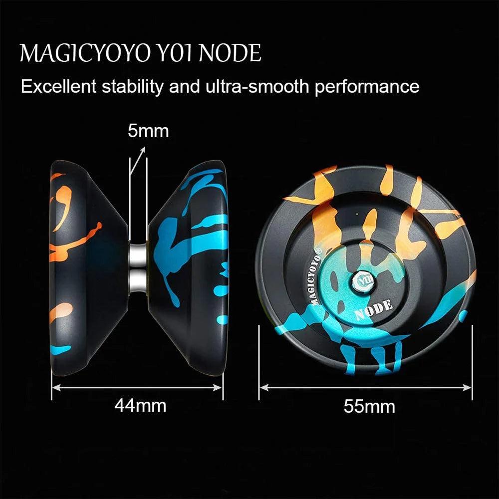 Magic Yoyo V3 YOYO ALUMINUM Alloy Professional Yoyo Best Unresponsive or Responsive Yoyos Stroller yoyo for Children Boys Toys - petguardiansupplies