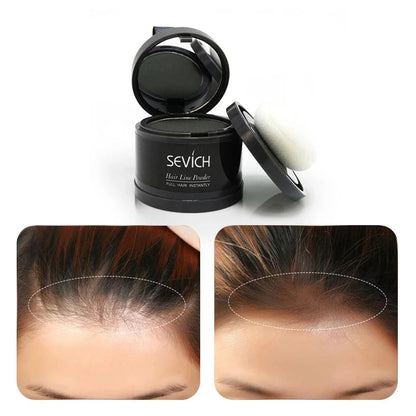 Water Proof hair line powder in hair color Edge control Hair Line Shadow Makeup Hair Concealer Root Cover Up Unisex Instantly - petguardiansupplies