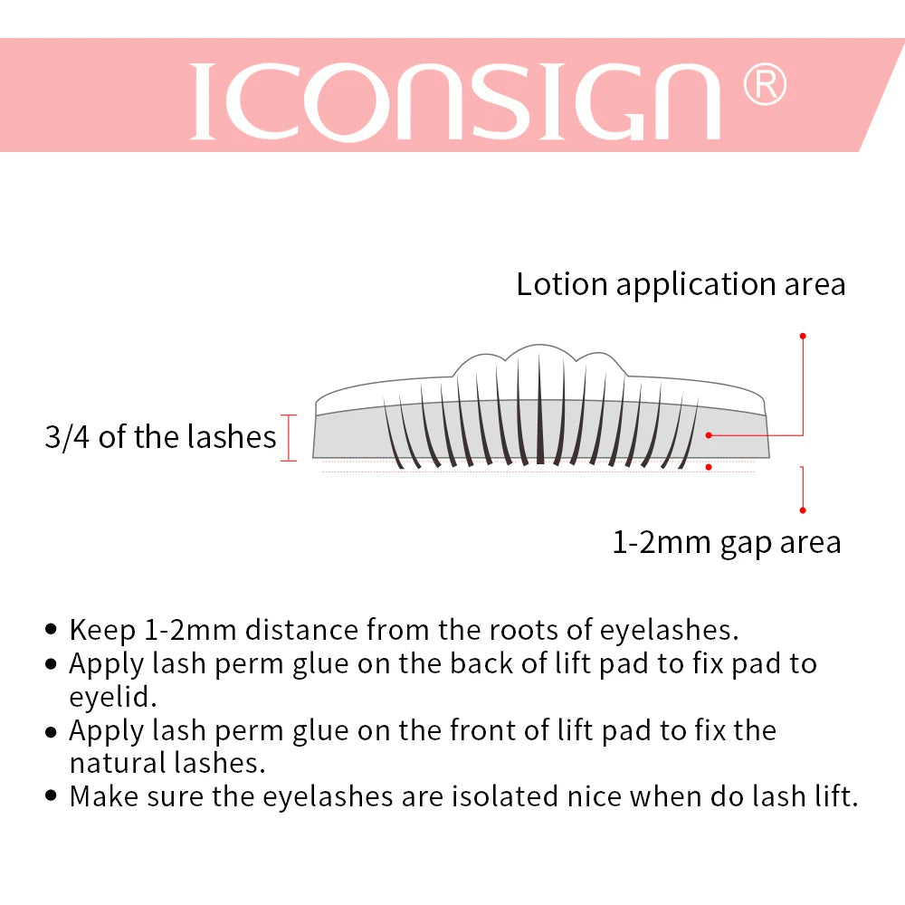 Dropshipping ICONSIGN Lash Lift Kit Lifiting Eyelash Enhancer Calia Set Lashes Perm Eyes Makeup Tools Can Do Your Logo - petguardiansupplies