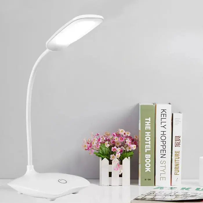 LED Desk Lamp Foldable Dimmable Touch Table Lamp DC5V USB Powered table Light 6000K night light touch dimming portable lamp - petguardiansupplies