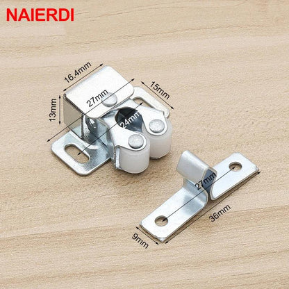 NAIERDI 2-10PCS Door Stop Closer Stoppers Damper Buffer Magnet Cabinet Catches For Wardrobe Hardware Furniture Fittings - petguardiansupplies