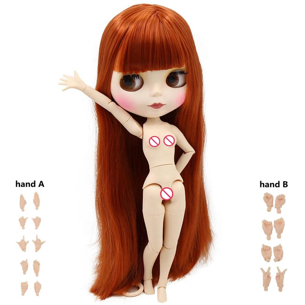 ICY DBS Blyth Doll 1/6 Joint Body DIY BJD toys Fashion Dolls girl gift Special Offer on sale with hand set A&B - petguardiansupplies