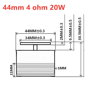 AIYIMA 25/20/15W Audio Speaker 40/44/50MM Full Range Loudspeaker Resonance Sound Exciter Super Bass Neodymium Portable Speakers - petguardiansupplies