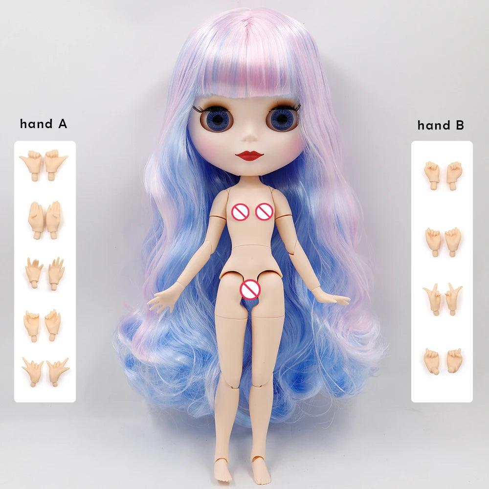 ICY DBS Blyth Doll 1/6 Joint Body DIY BJD toys Fashion Dolls girl gift Special Offer on sale with hand set A&B - petguardiansupplies