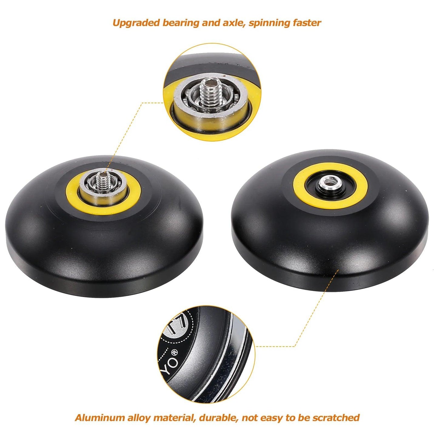 Magic Yoyo V3 YOYO ALUMINUM Alloy Professional Yoyo Best Unresponsive or Responsive Yoyos Stroller yoyo for Children Boys Toys - petguardiansupplies