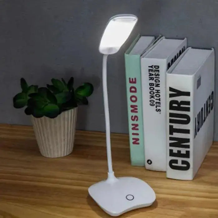 LED Desk Lamp Foldable Dimmable Touch Table Lamp DC5V USB Powered table Light 6000K night light touch dimming portable lamp - petguardiansupplies