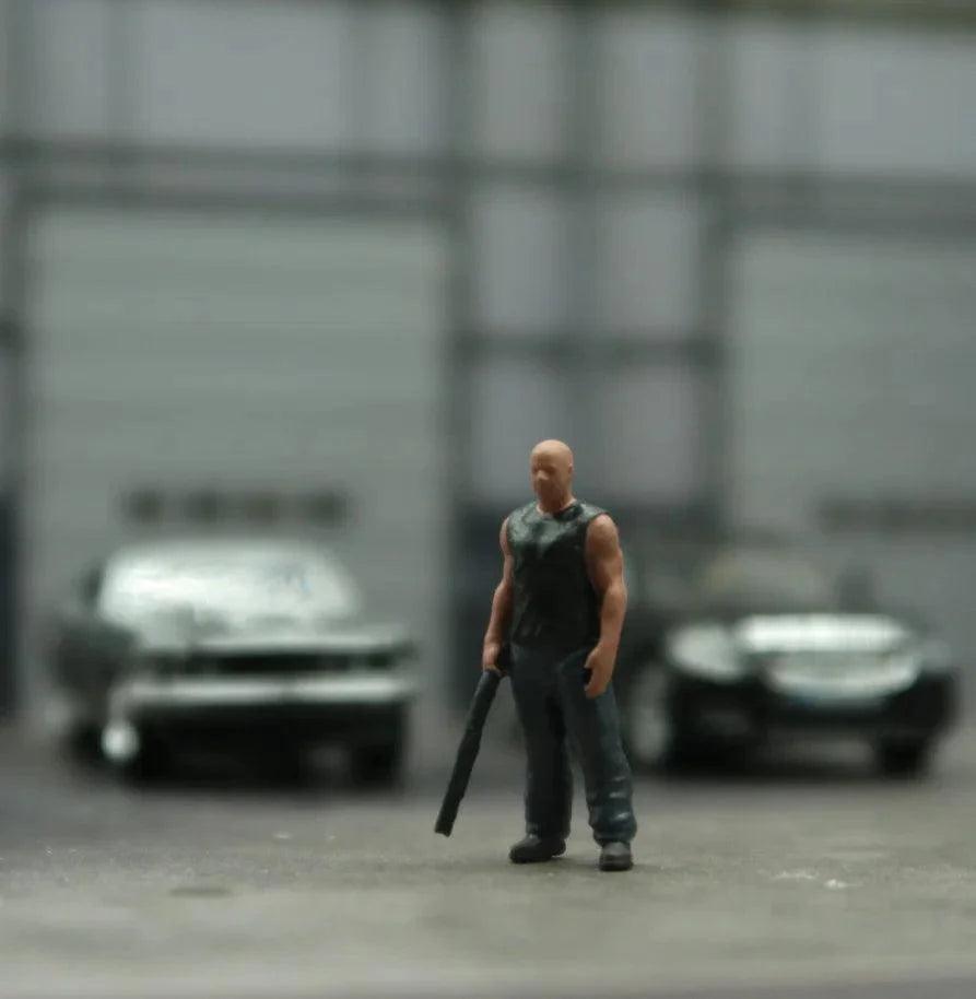 Classic 1:64 Scale Model Fast and Furious 9 people Cast Alloy Car Simulation Static Figures Diorama Miniature Scene Collection - petguardiansupplies