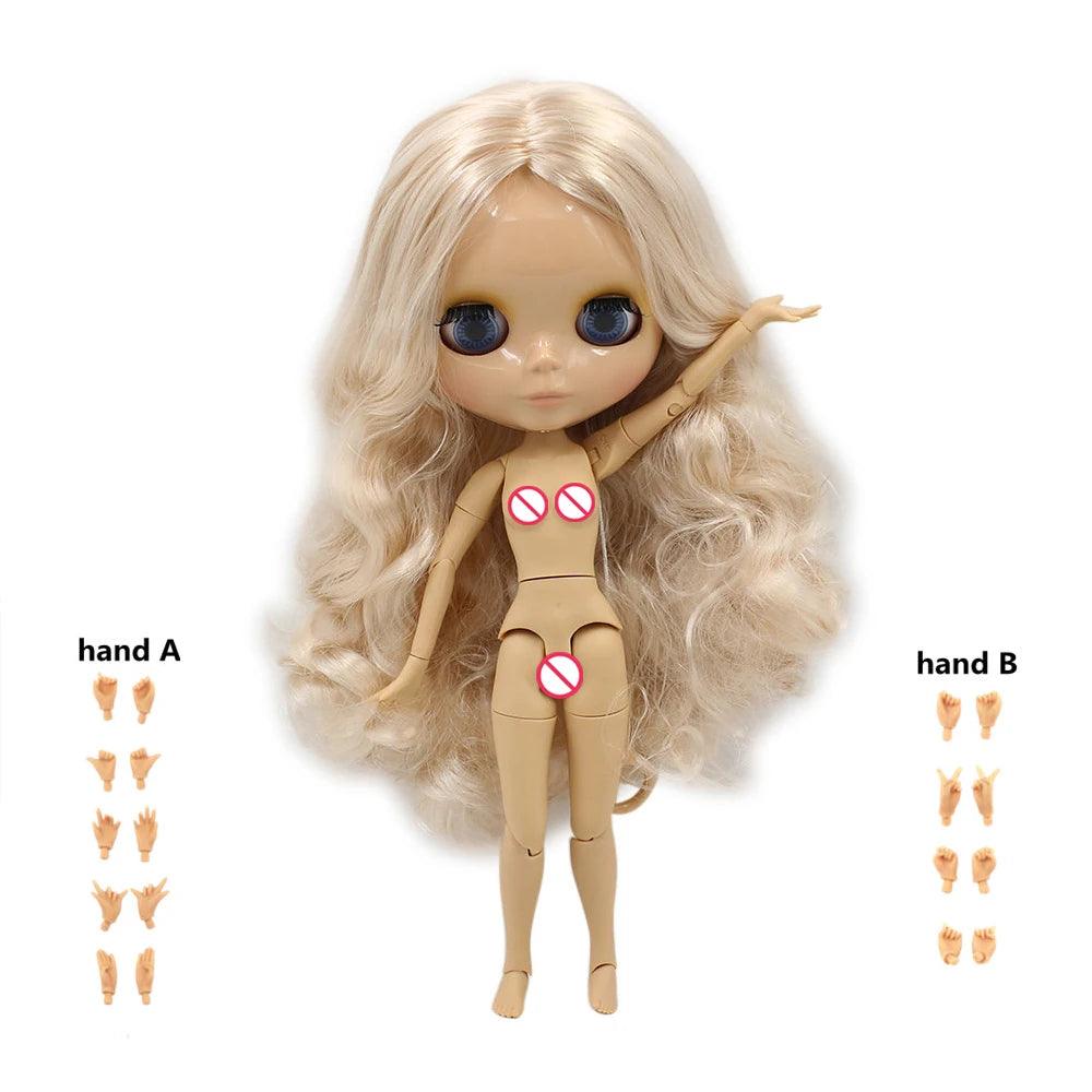 ICY DBS Blyth Doll 1/6 Joint Body DIY BJD toys Fashion Dolls girl gift Special Offer on sale with hand set A&B - petguardiansupplies