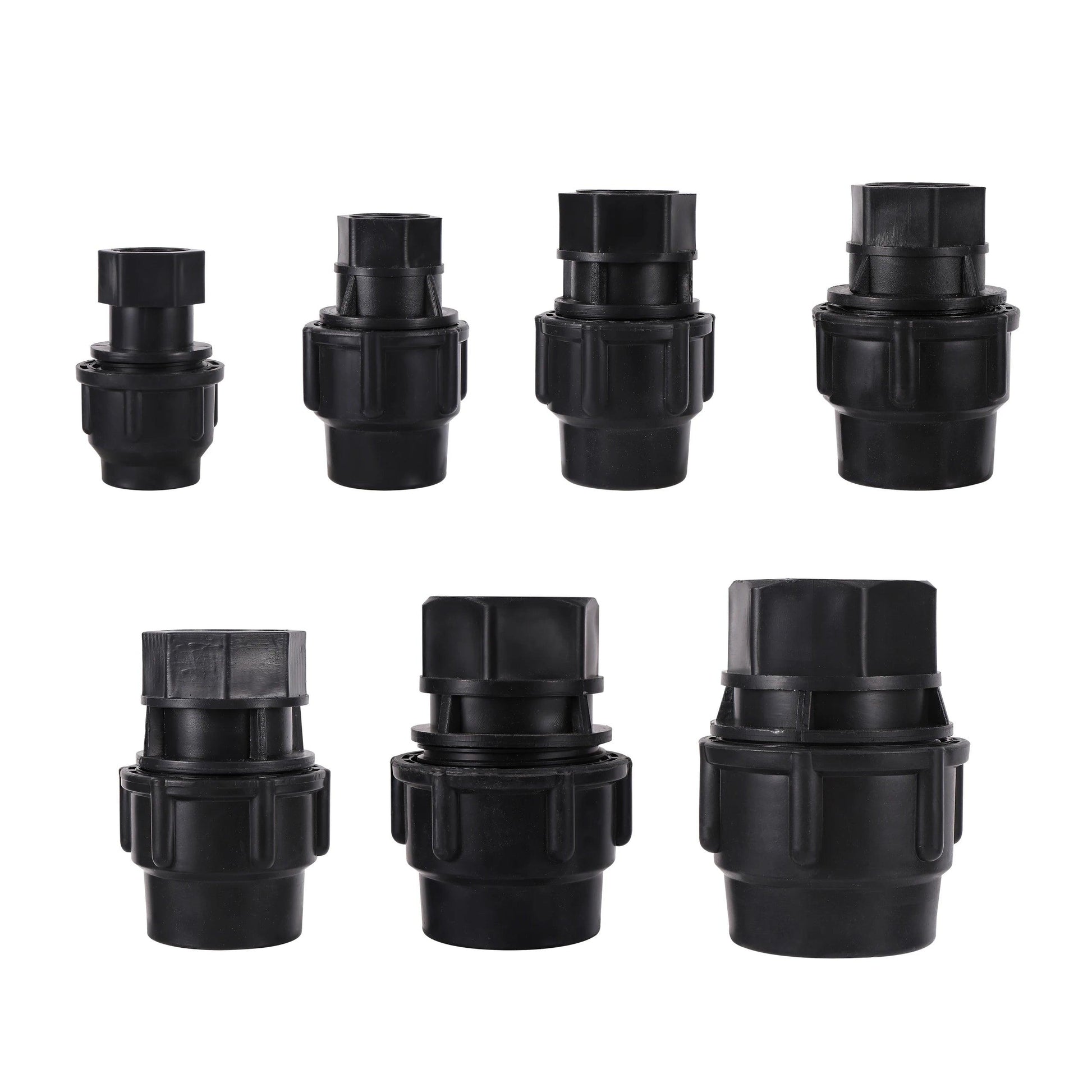 1/2"-3/4"-1" Hose Splitters Irrigation Adapter 4-way Water Hose Connectors European standard Female Thread Tap Connectors 1 Pc - petguardiansupplies