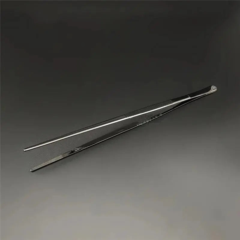 30cm Stainless Steel Kitchen & Bar Tweezer Food Tongs Kitchen Cooking Medical Tweezers Bar Tool - petguardiansupplies